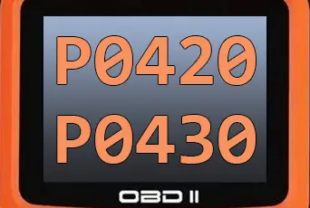 DTC P0420 et P0430